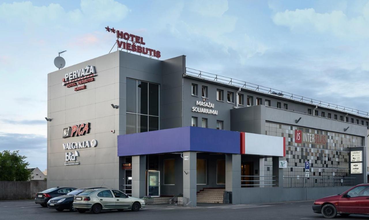 Hotel Pervaza Panevėžys Zewnętrze zdjęcie